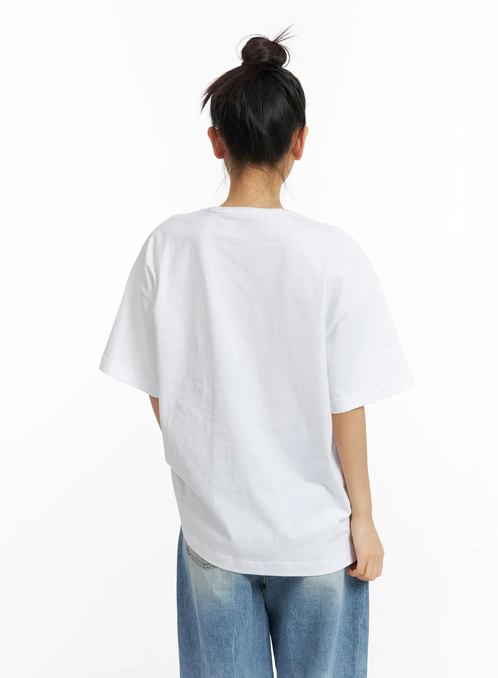 Animal Graphic Short-Sleeve Tee CF419 sold by Lewkin product image thumbnail 5