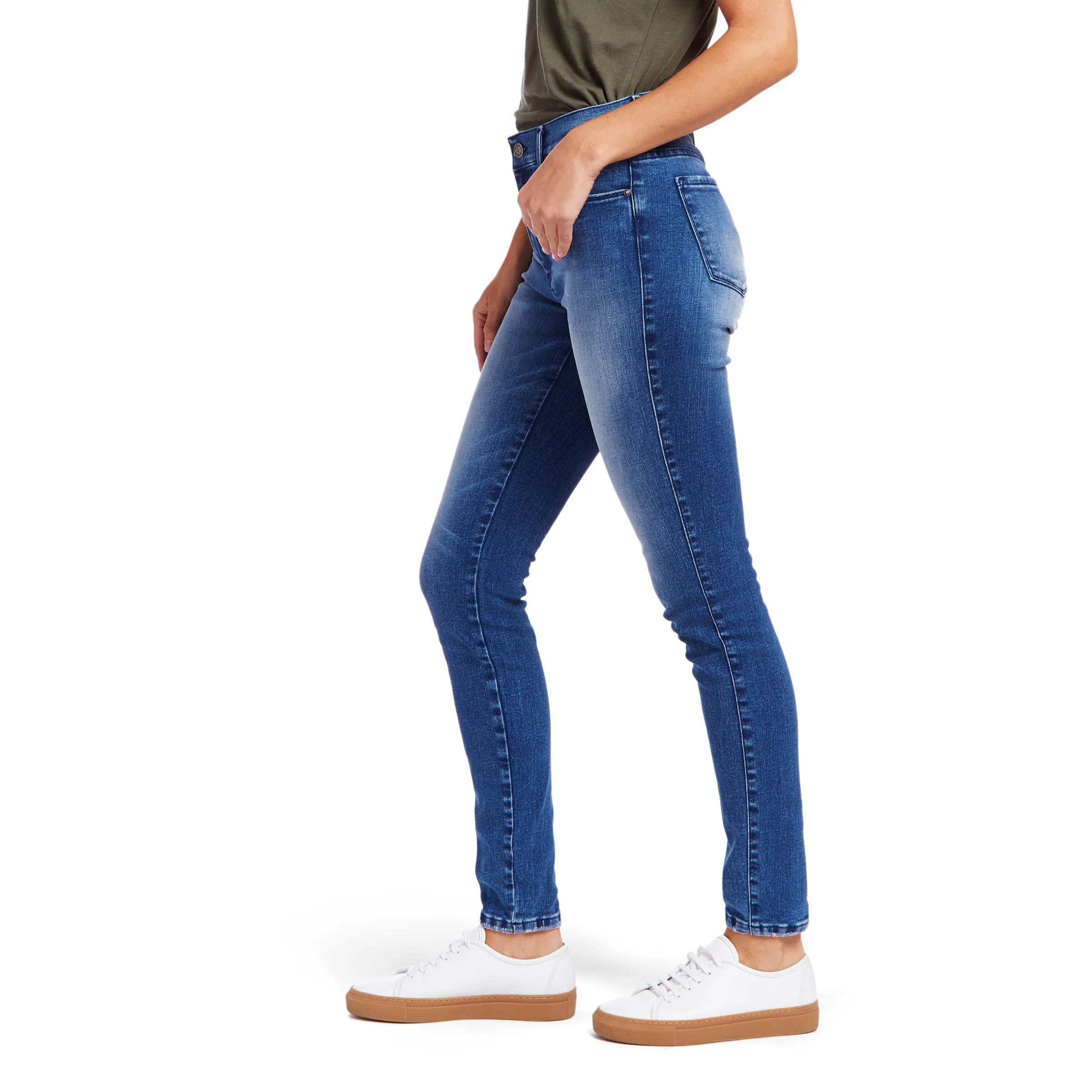 High Rise Skinny Moore Jeans sold by Mott & Bow product image thumbnail 5