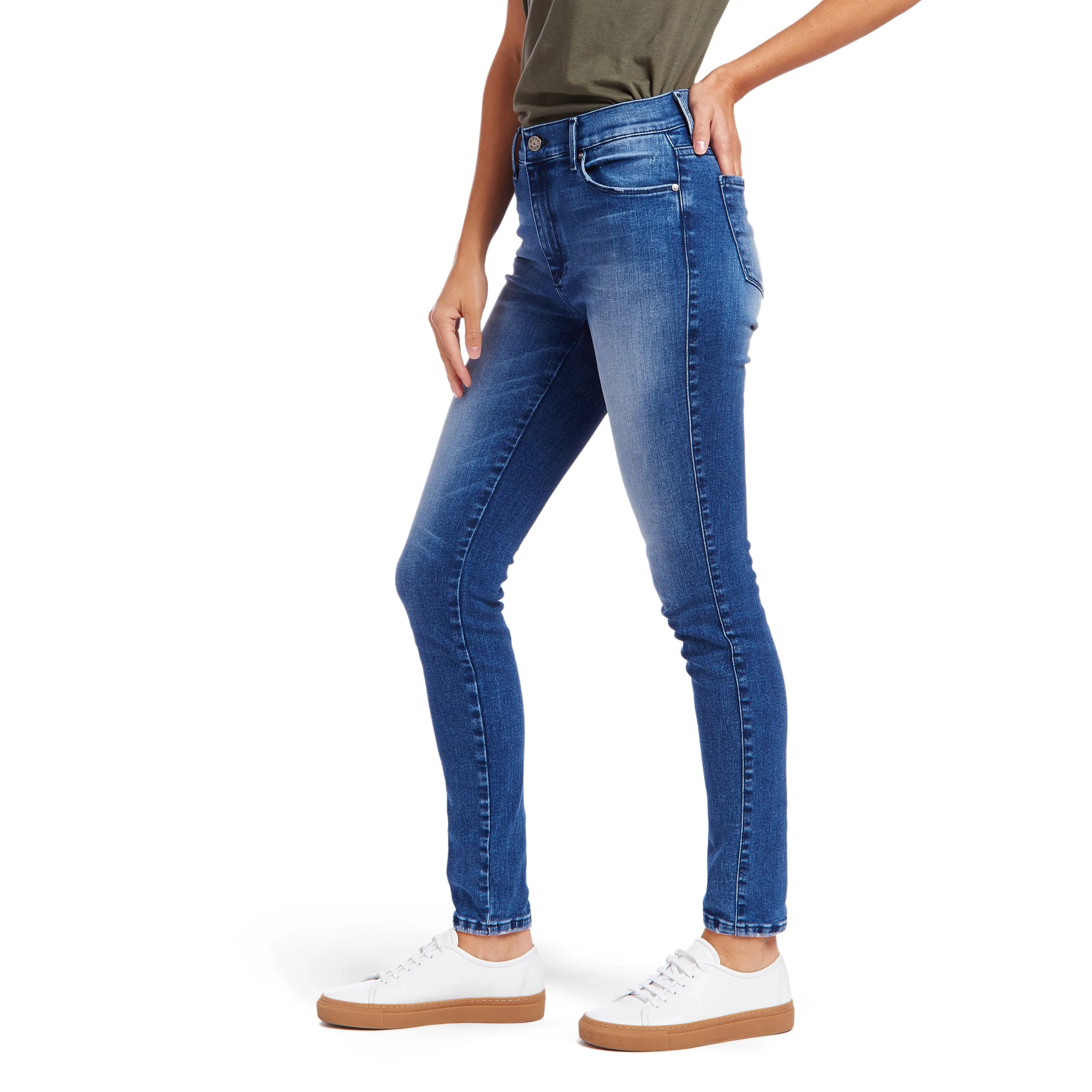 High Rise Skinny Moore Jeans sold by Mott & Bow product image thumbnail 4