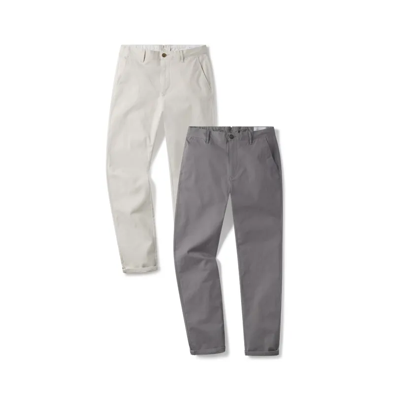 Stretch Chino Pants 2-Pack sold by Mott & Bow