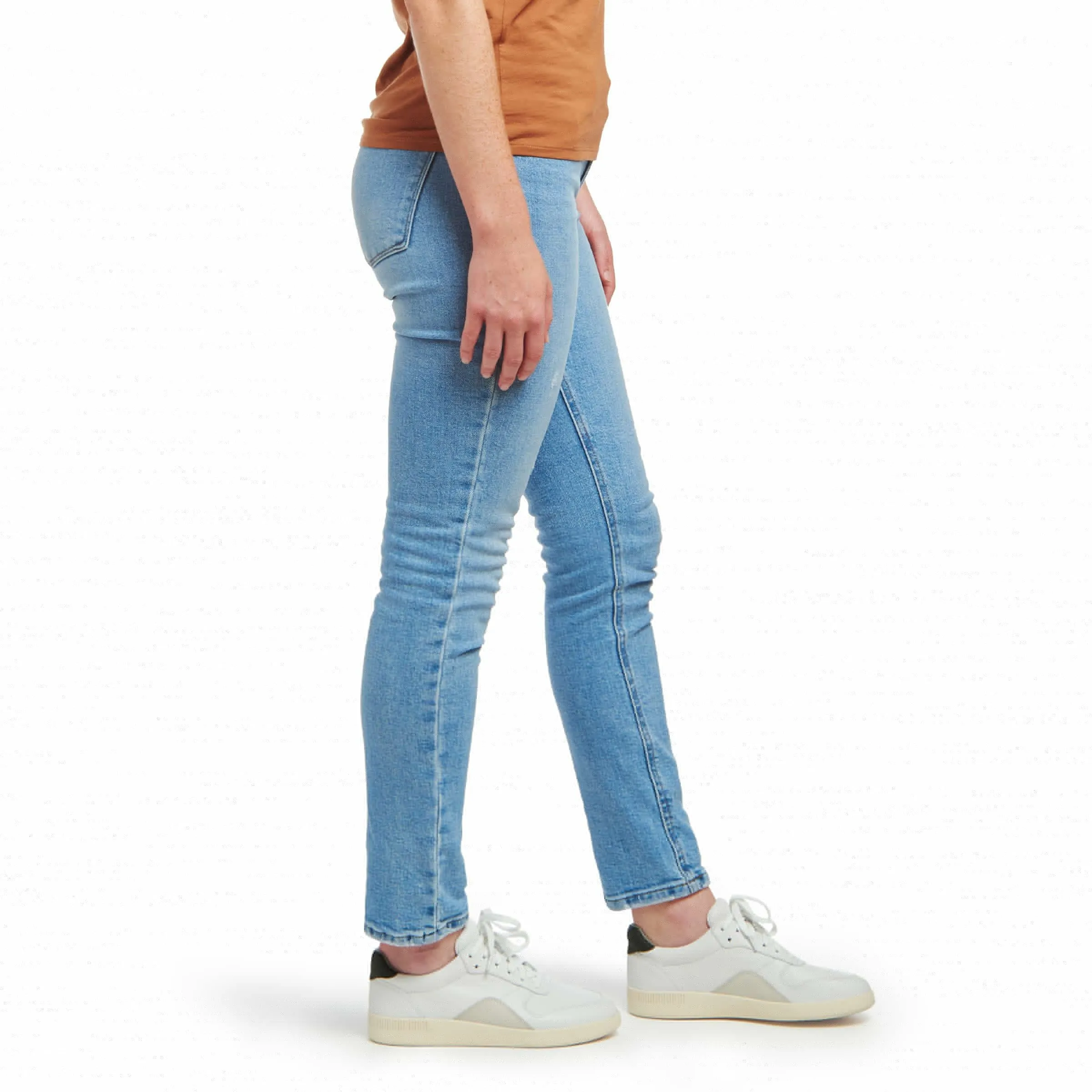 Mid Rise Slim Straight Hubert Jeans sold by Mott & Bow product image thumbnail 5