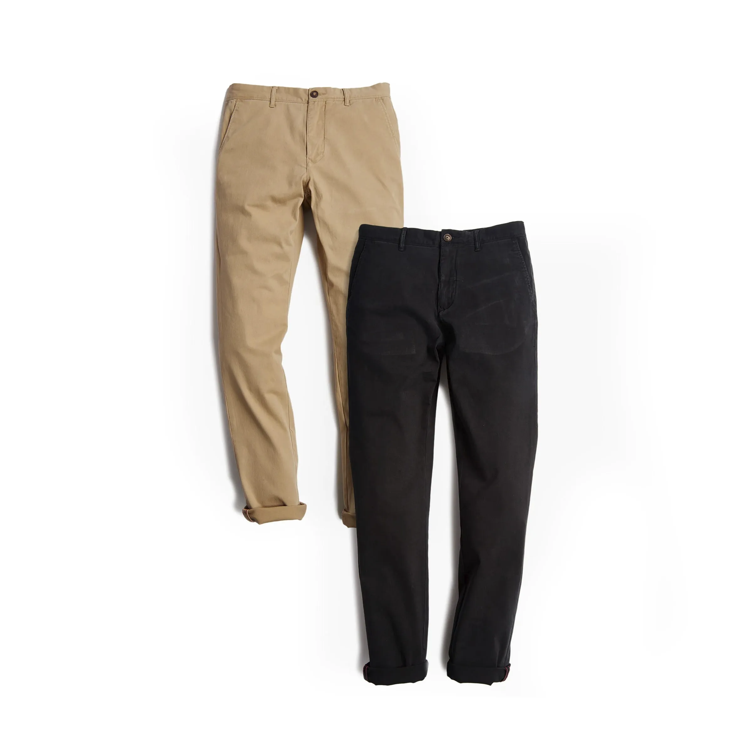 Everyday Comfort Slim Chino Pants 2-Pack sold by Mott & Bow