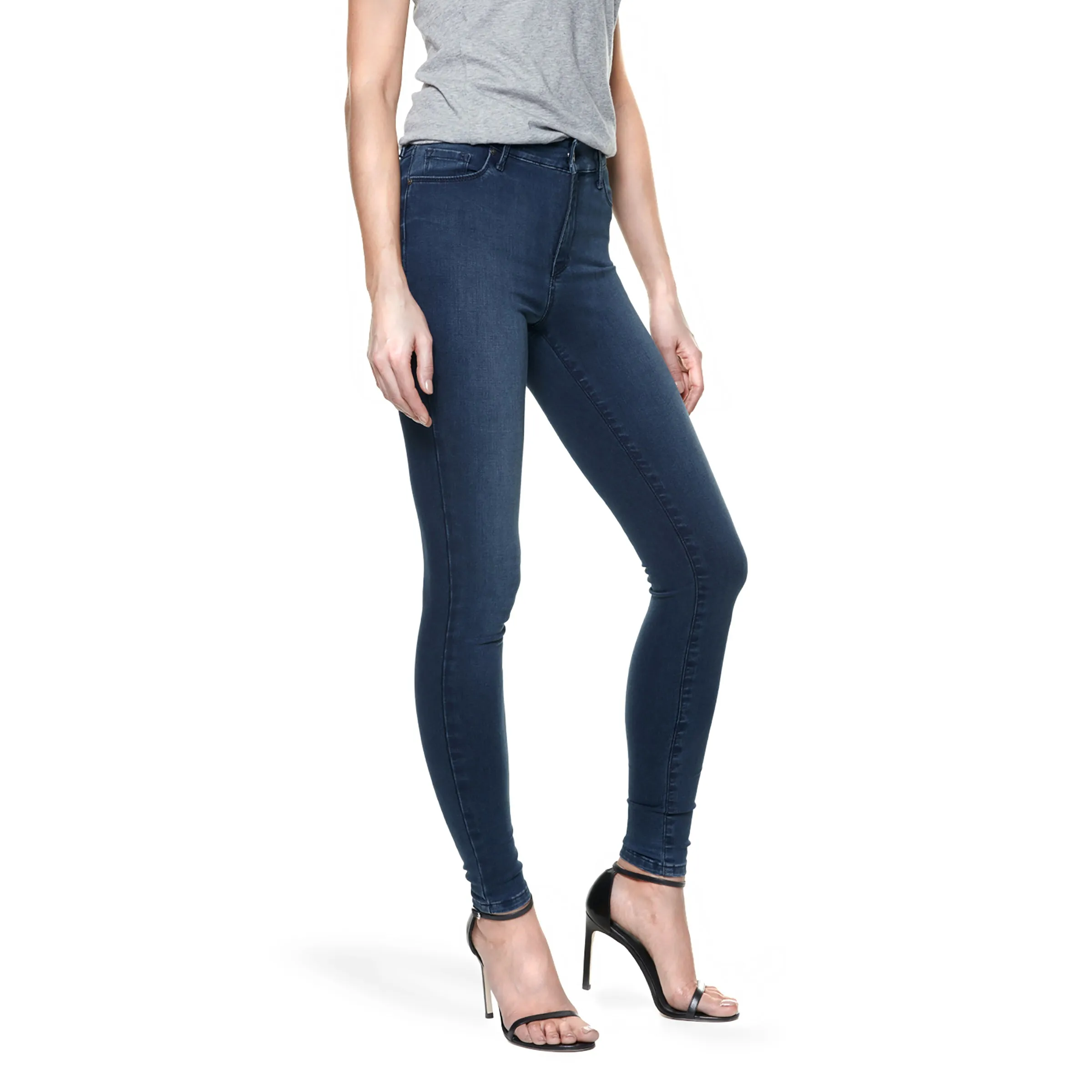 High Rise Skinny Ann Jeans sold by Mott & Bow product image thumbnail 4