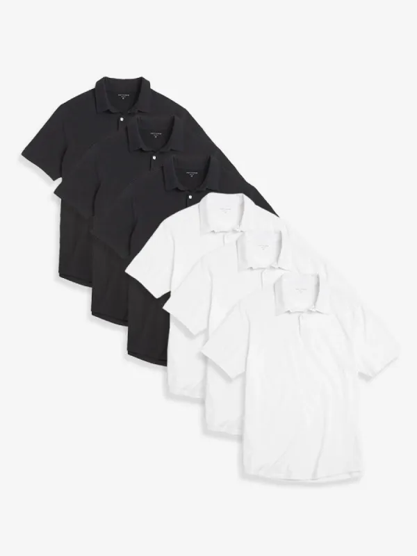 Jersey Sueded Polo 6-Pack sold by Mott & Bow
