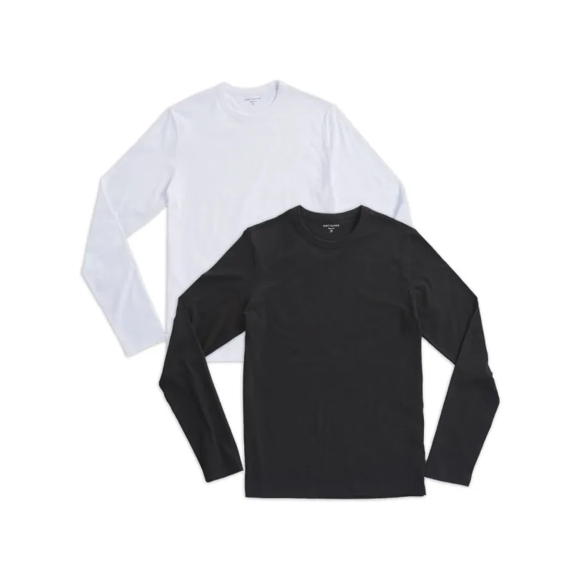 Long Sleeve Crew Tee Driggs 2-Pack sold by Mott & Bow