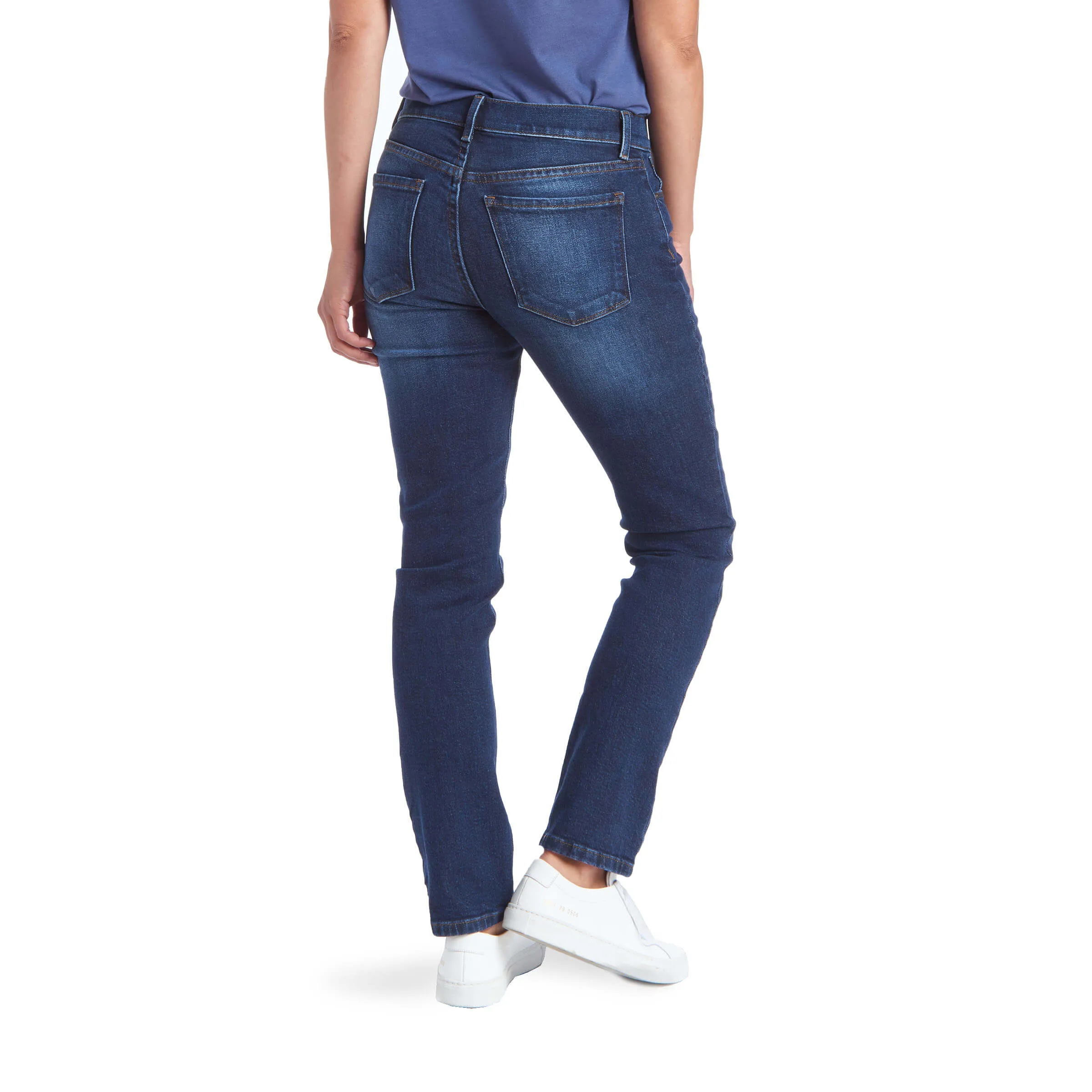 Mid Rise Slim Straight Grand Jeans sold by Mott & Bow product image thumbnail 5