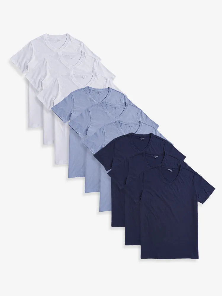 Classic V-Neck Driggs 9-Pack sold by Mott & Bow