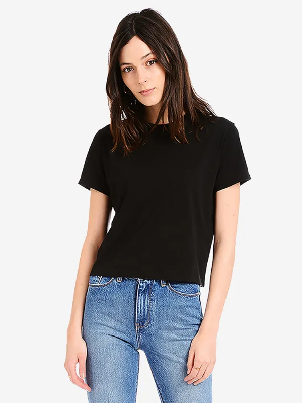 Everyday Cotton Crew Tee sold by Mott & Bow