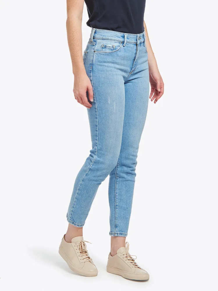 High Rise Mom Hubert Jeans sold by Mott & Bow