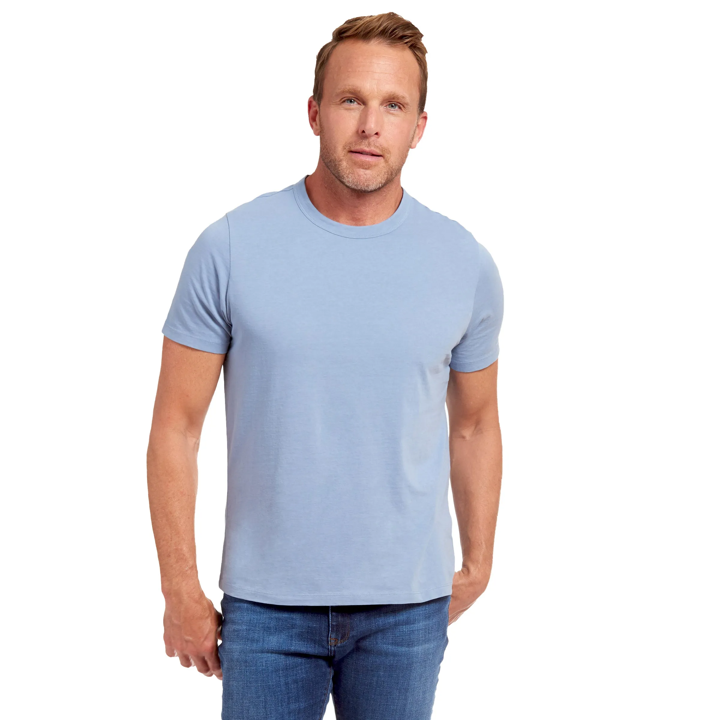 Classic Crew Driggs Tee sold by Mott & Bow product image thumbnail 3