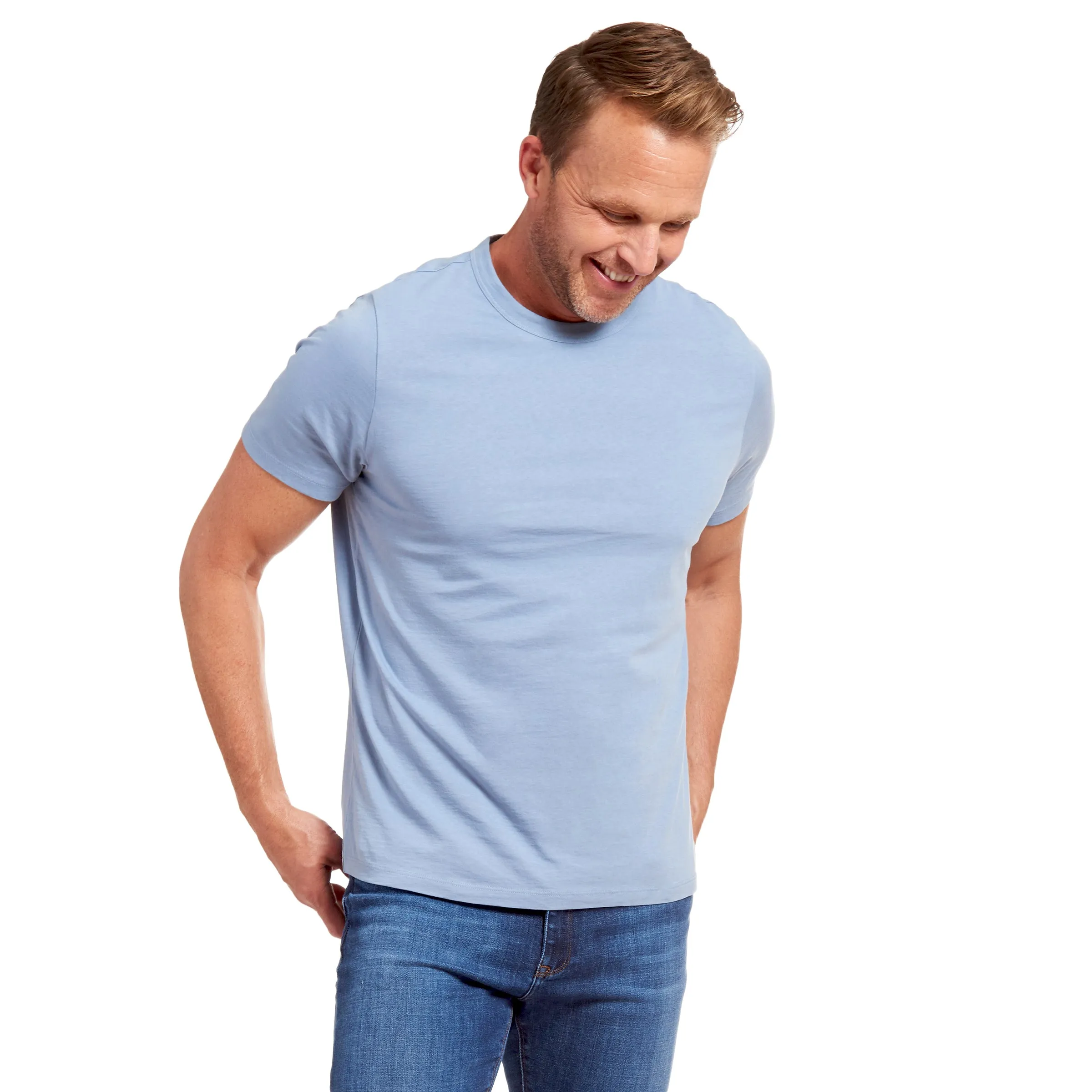 Classic Crew Driggs Tee sold by Mott & Bow product image thumbnail 4