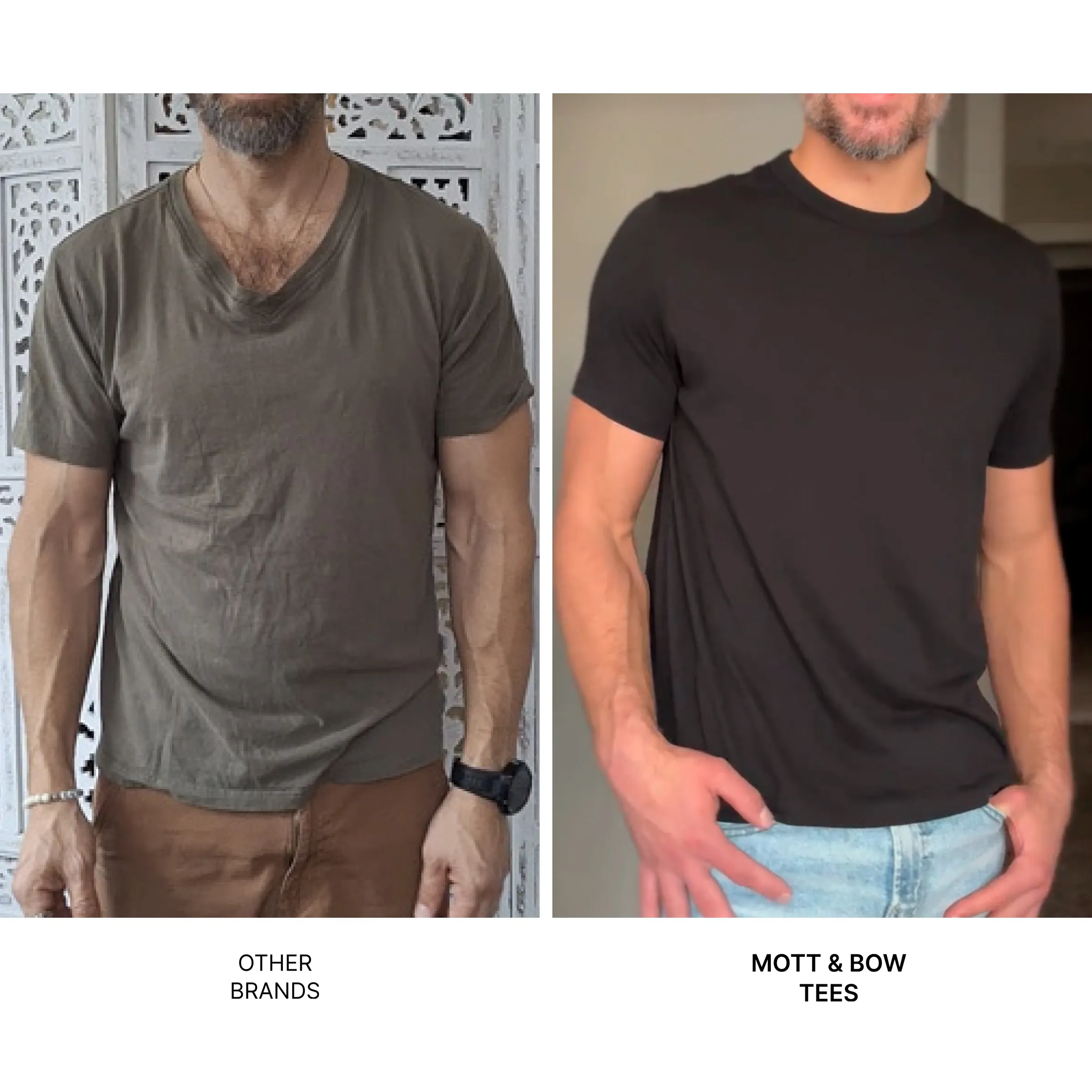 Classic Crew Driggs Tee sold by Mott & Bow product image thumbnail 5