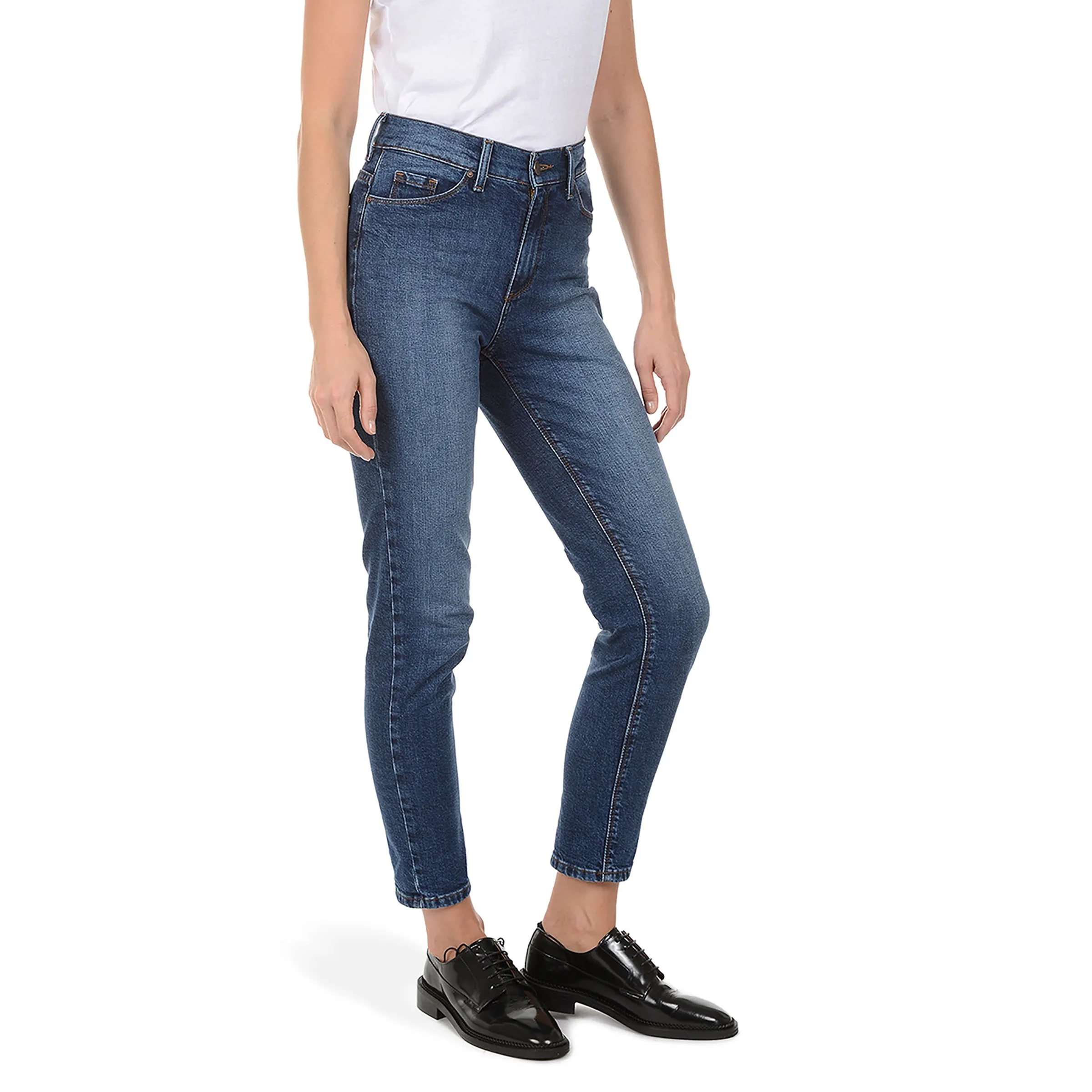 High Rise Mom Ridge Jeans sold by Mott & Bow product image thumbnail 3