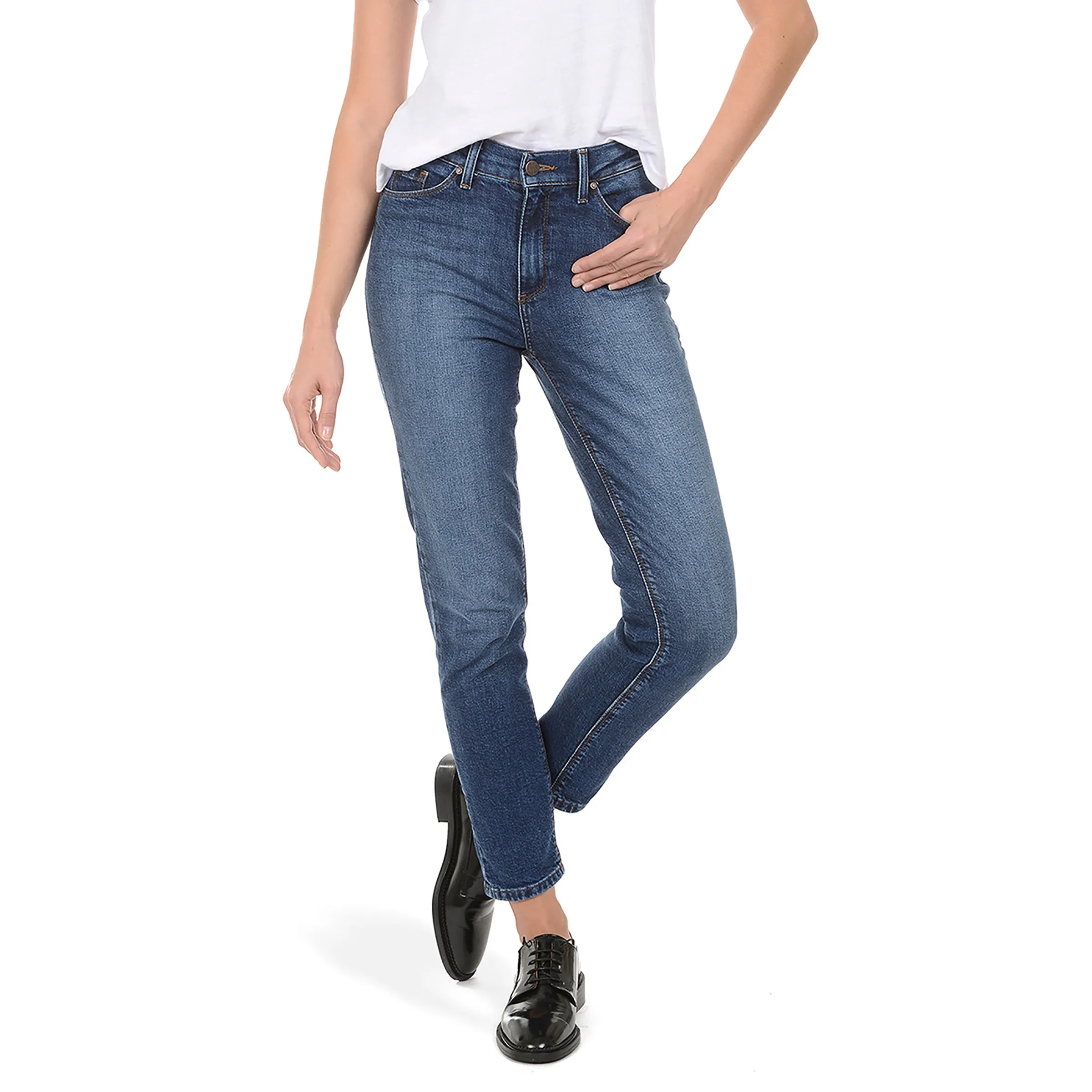 High Rise Mom Ridge Jeans sold by Mott & Bow product image thumbnail 4