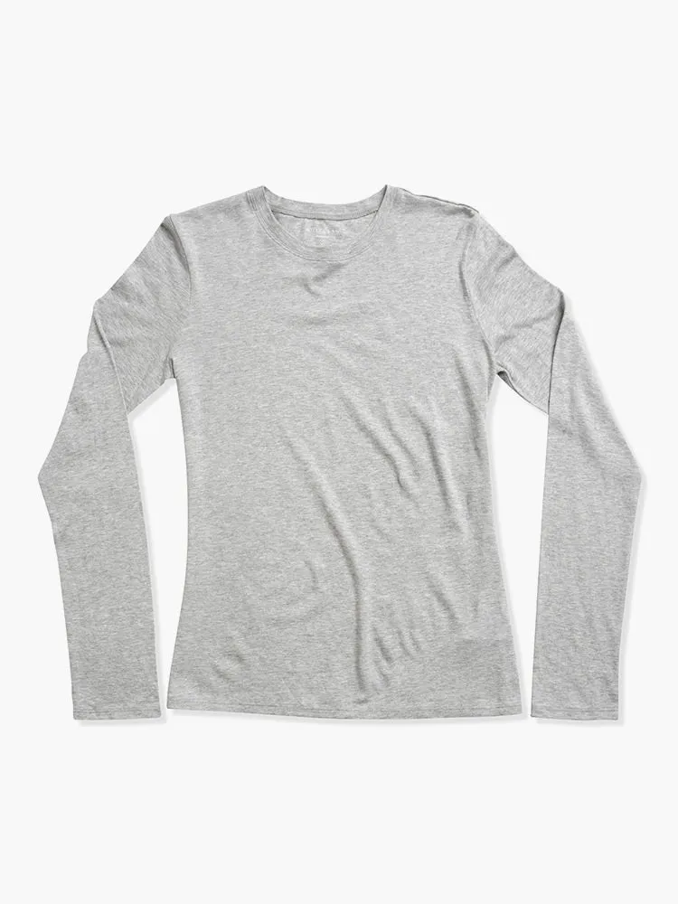 Long Sleeve Crew Tee Marcy sold by Mott & Bow product image thumbnail 2