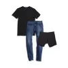 Set 05: 1 pair of Jeans + 1 Driggs Tee + 1 Boxer Brief sold by Mott & Bow