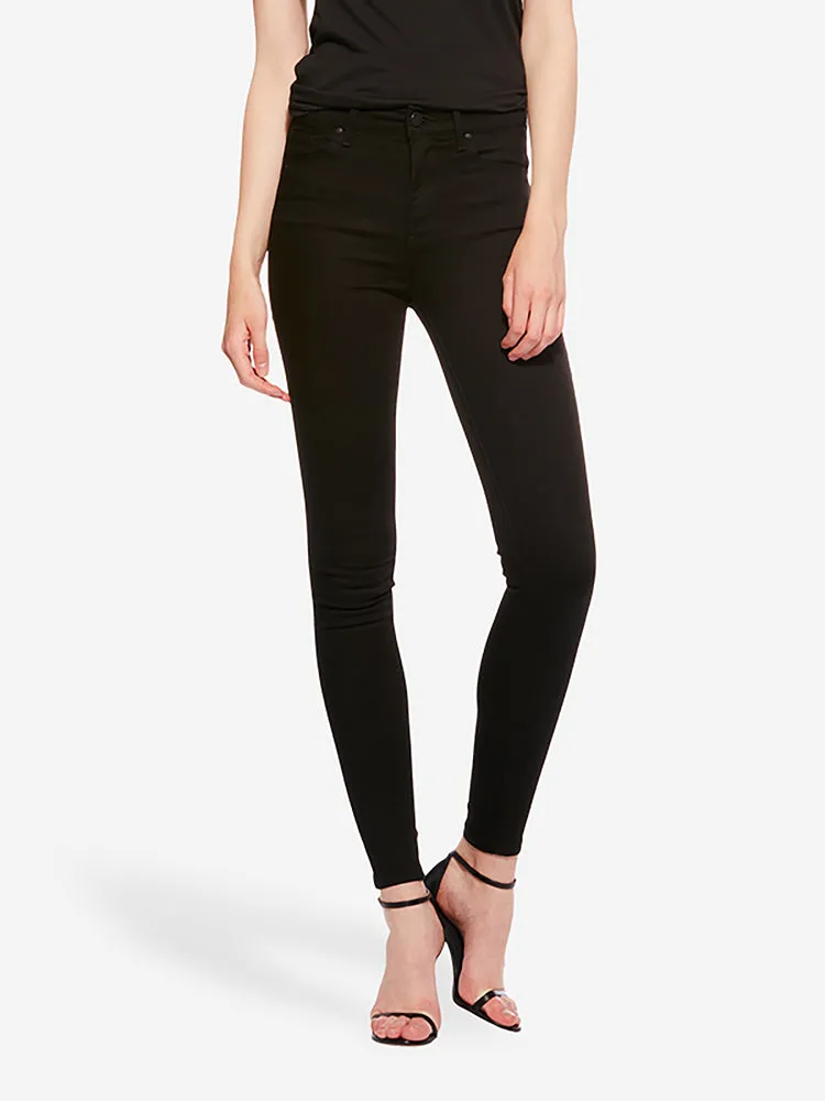 High Rise Skinny Bond Jeans sold by Mott & Bow