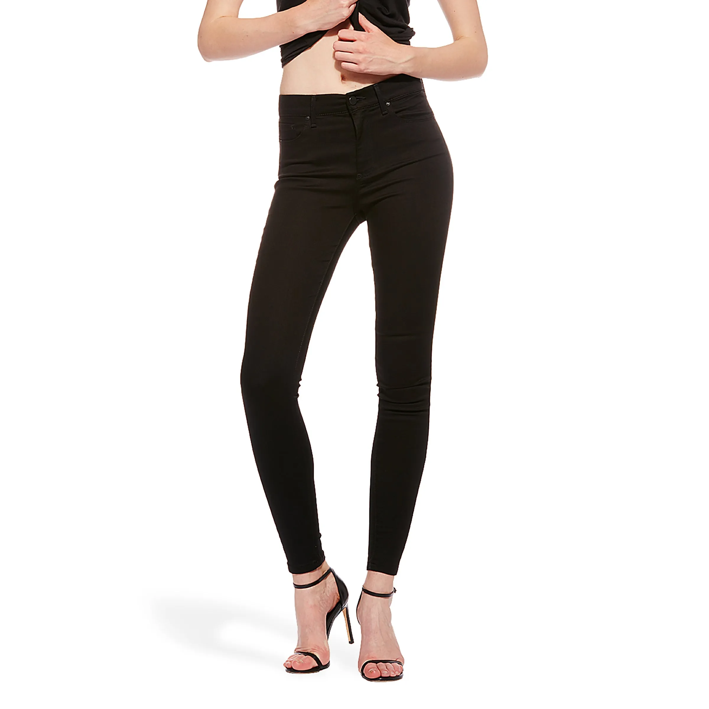 High Rise Skinny Bond Jeans sold by Mott & Bow product image thumbnail 4
