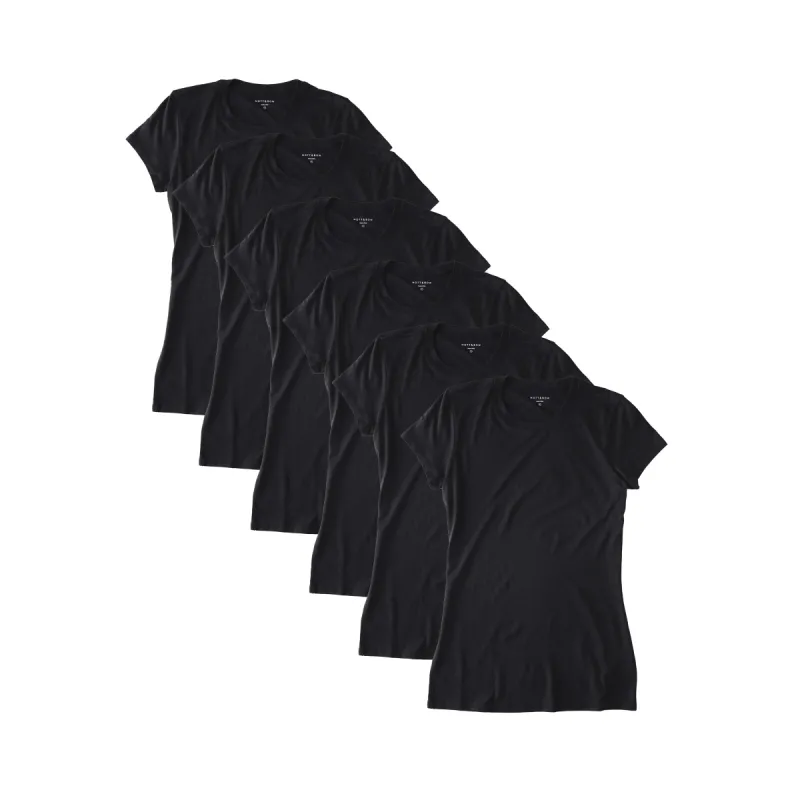 Fitted Crew Marcy 6-Pack sold by Mott & Bow