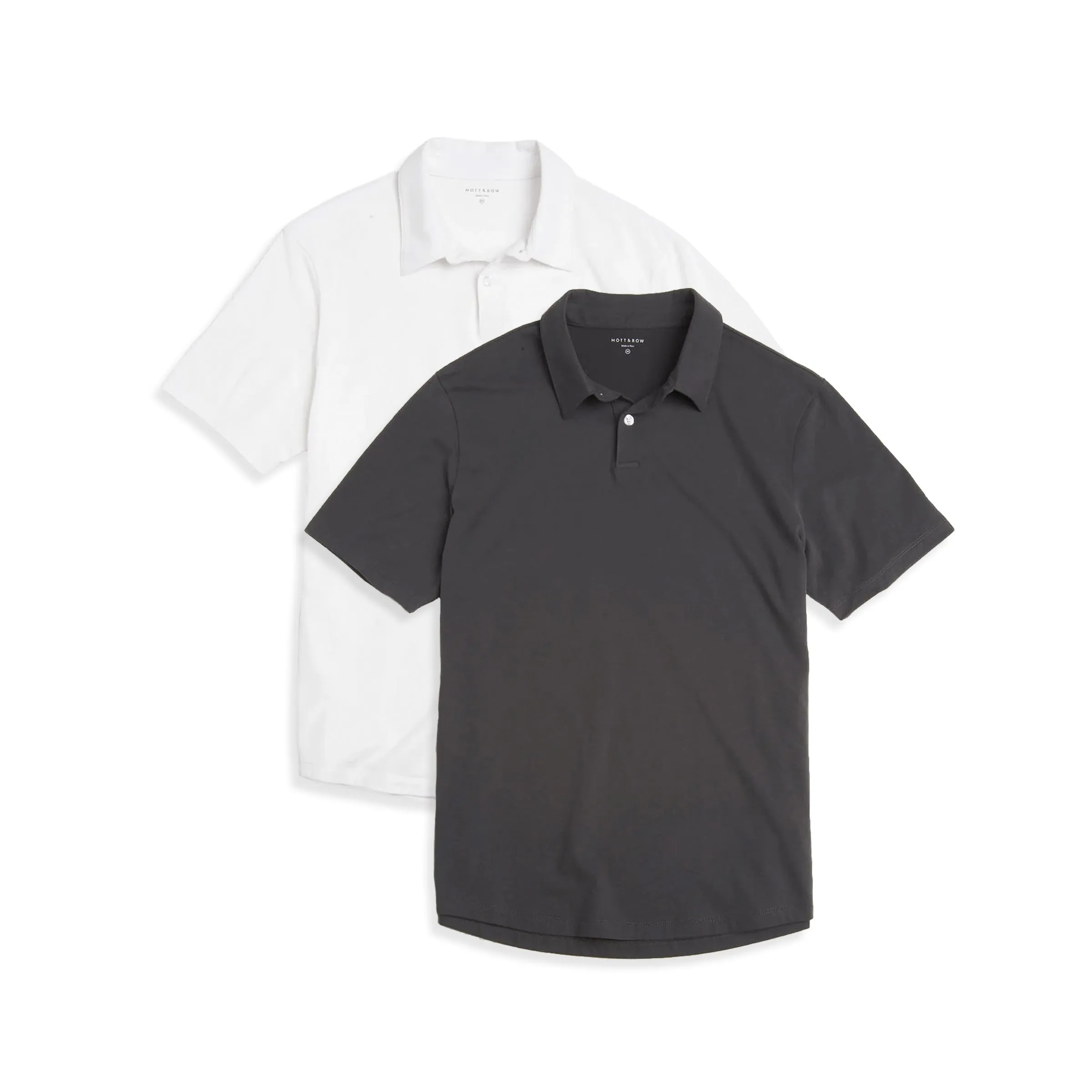 Jersey Sueded Polo 2-Pack sold by Mott & Bow