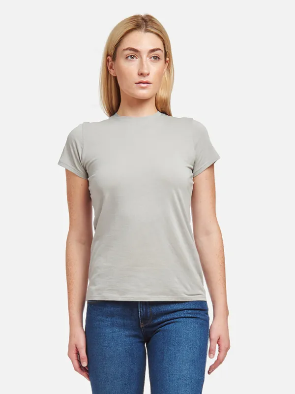 Fitted Crew Marcy Tee sold by Mott & Bow