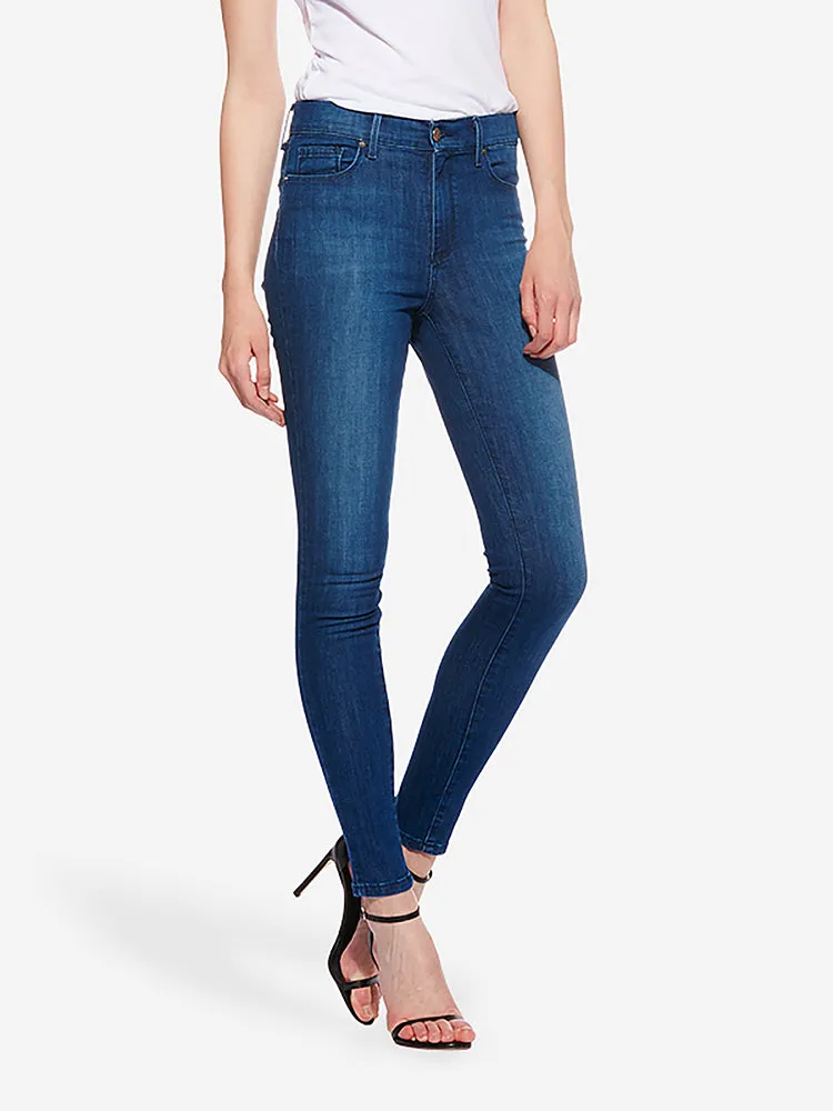 High Rise Skinny Carmine Jeans sold by Mott & Bow