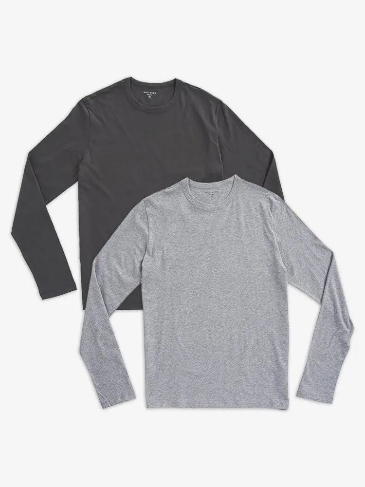 Long Sleeve Crew Tee Driggs 2-Pack sold by Mott & Bow