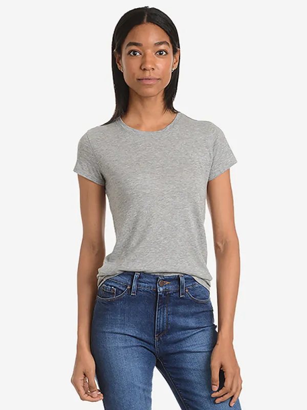 Fitted Crew Marcy Tee sold by Mott & Bow