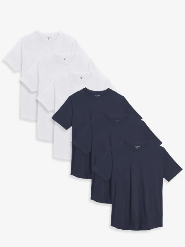 Curved Hem Driggs 6-Pack sold by Mott & Bow