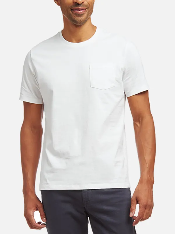 Midweight Pocket Amity Tee sold by Mott & Bow