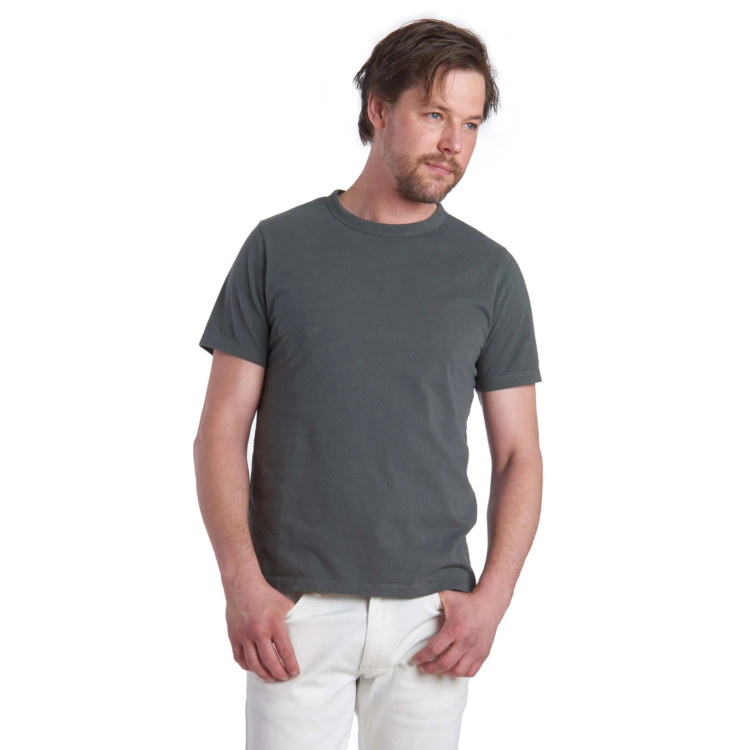Classic Crew Driggs Tee sold by Mott & Bow product image thumbnail 5