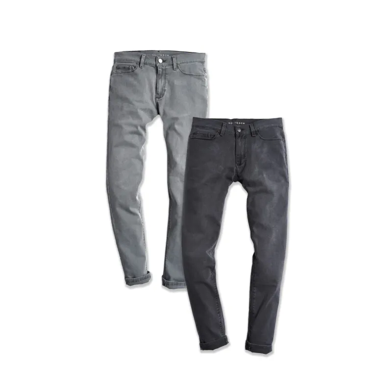 Slim Stone Jeans 2-Pack sold by Mott & Bow