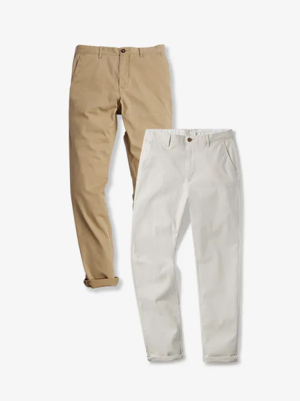 Twill Chino Charles 2-Pack sold by Mott & Bow