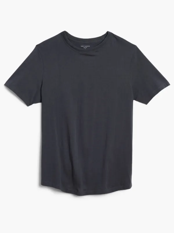 Curved Hem Driggs Tee sold by Mott & Bow