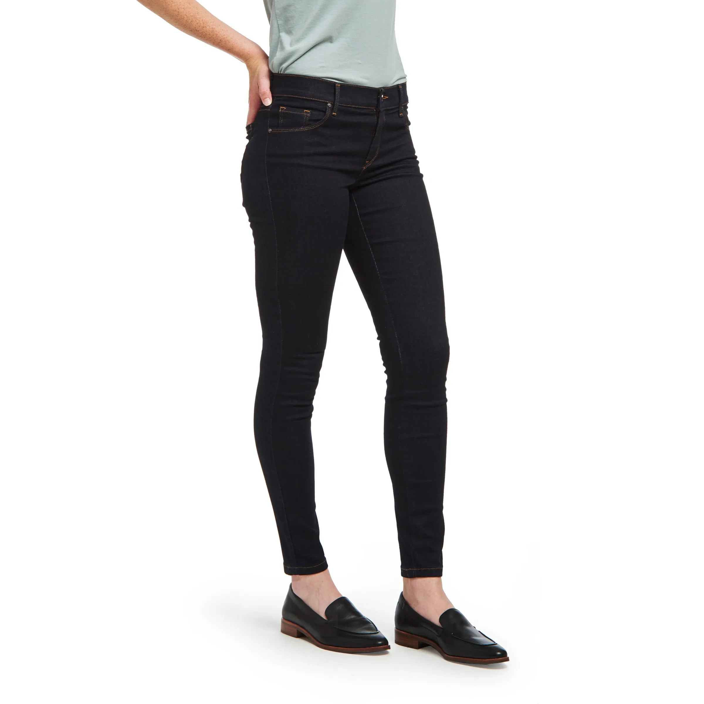 Mid Rise Skinny Moore Jeans sold by Mott & Bow product image thumbnail 4