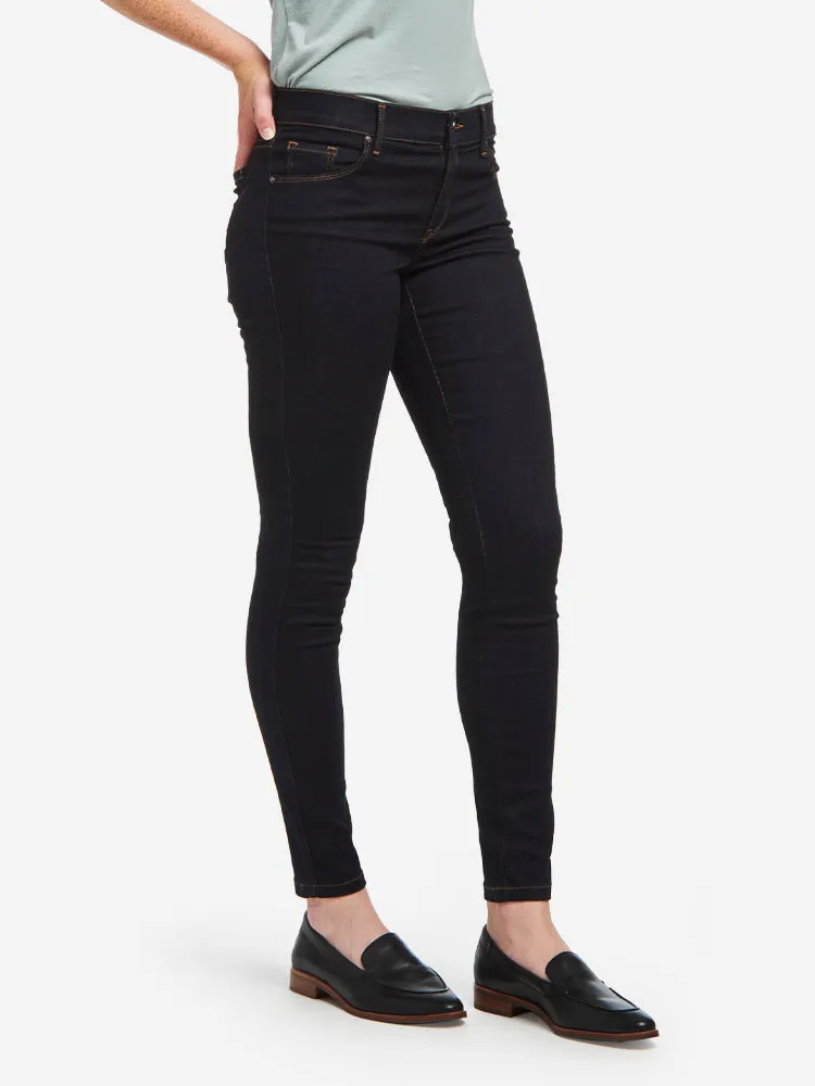 Mid Rise Skinny Moore Jeans sold by Mott & Bow