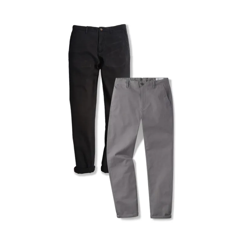 Stretch Chino Pants 2-Pack sold by Mott & Bow