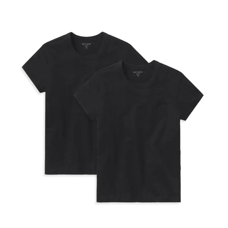 Classic Crew Slub 2-Pack sold by Mott & Bow
