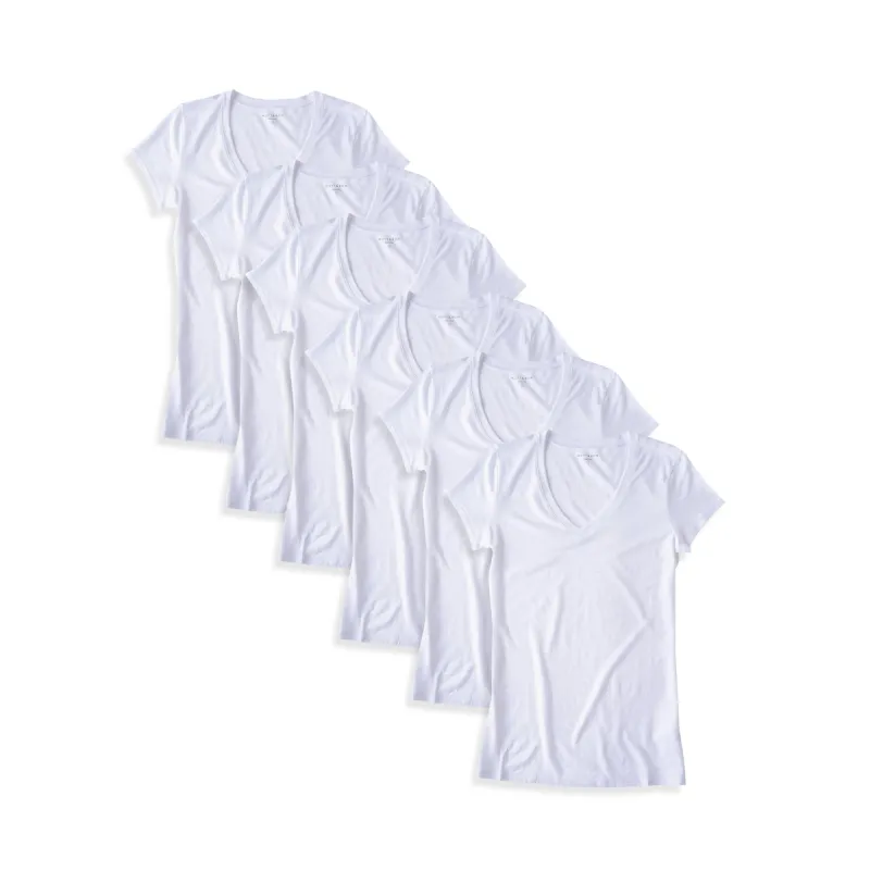 Fitted V-Neck Marcy 6-Pack sold by Mott & Bow