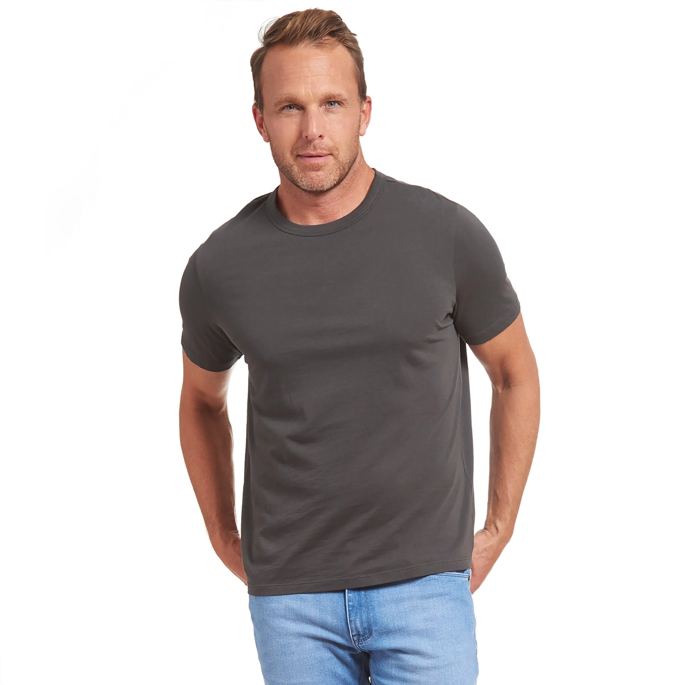 Classic Crew Driggs Tee sold by Mott & Bow product image thumbnail 3