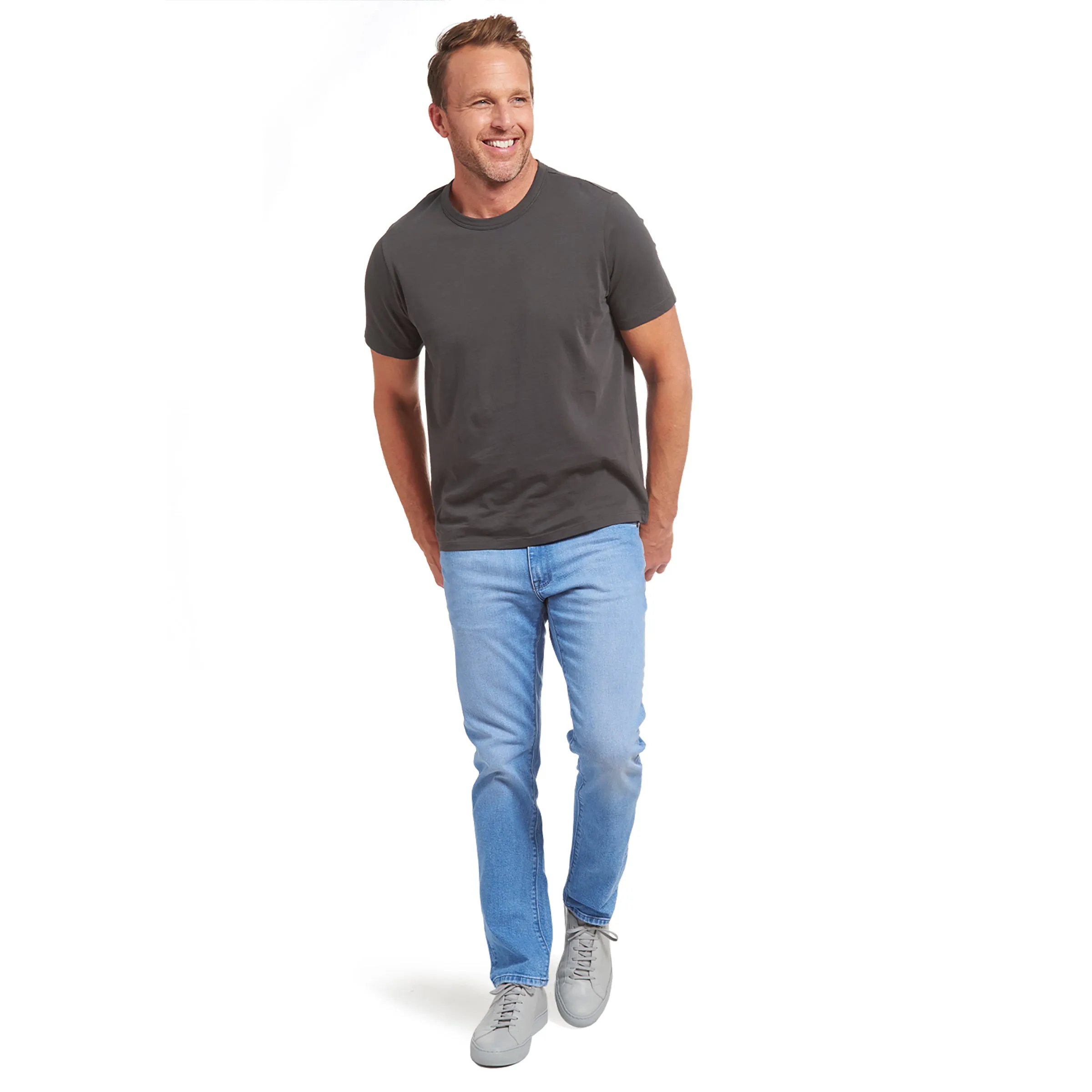 Classic Crew Driggs Tee sold by Mott & Bow product image thumbnail 5