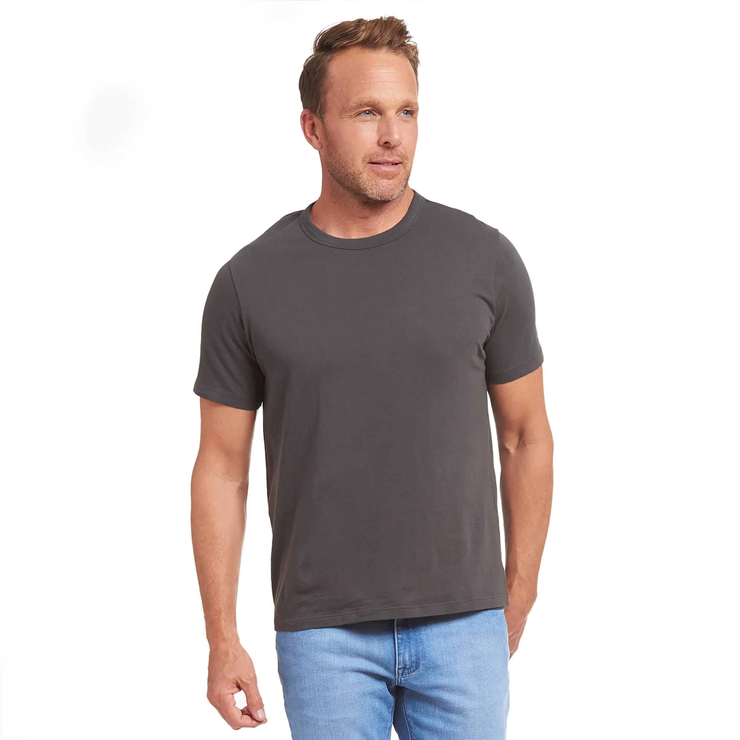 Classic Crew Driggs Tee sold by Mott & Bow product image thumbnail 4