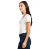 Fitted V-Neck Marcy Tee sold by Mott & Bow