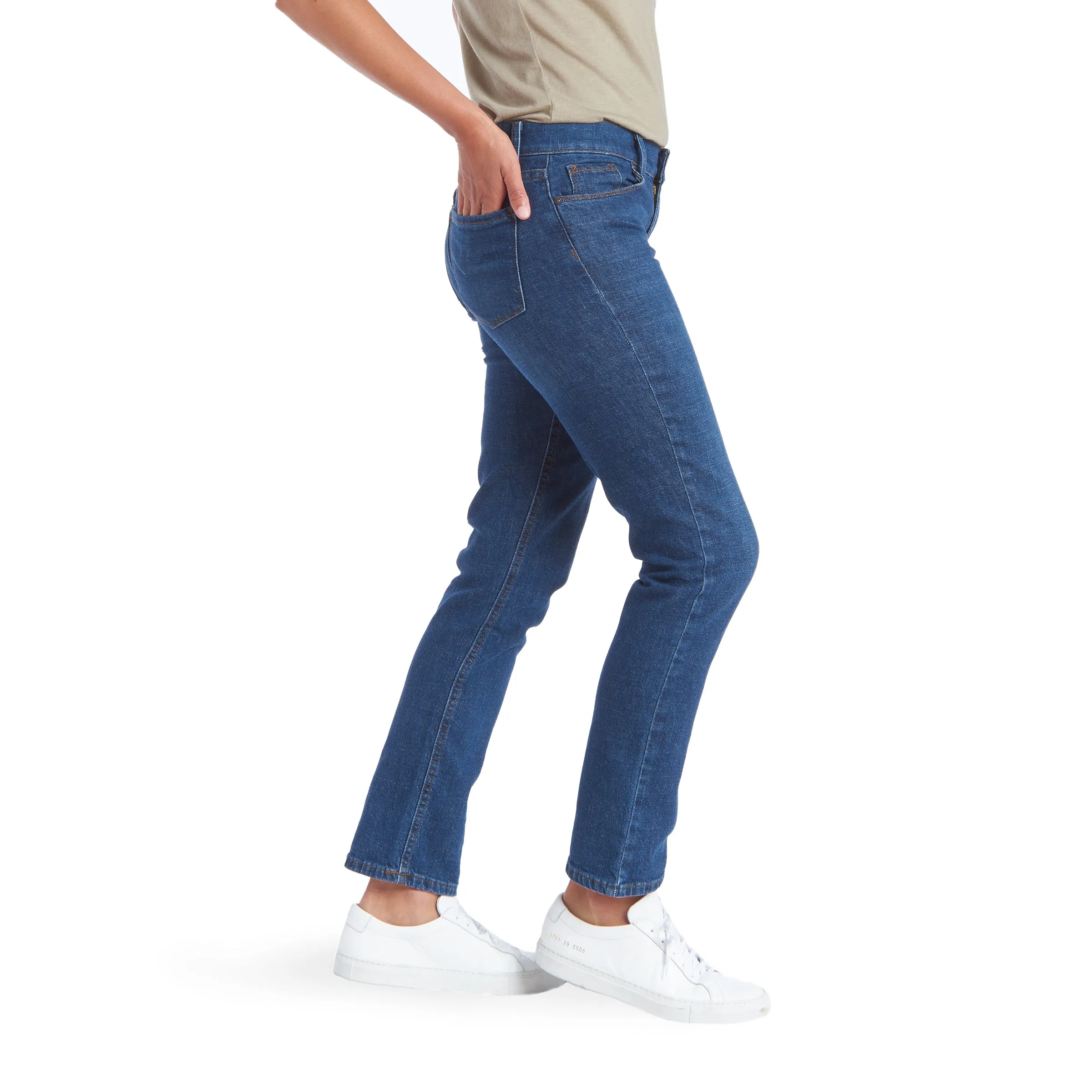Mid Rise Slim Straight Charlton Jeans sold by Mott & Bow product image thumbnail 5