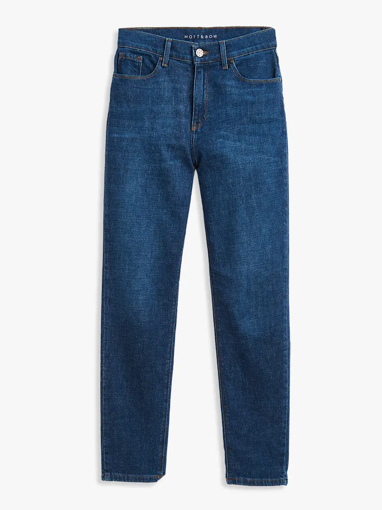 Mid Rise Slim Straight Charlton Jeans sold by Mott & Bow product image thumbnail 2