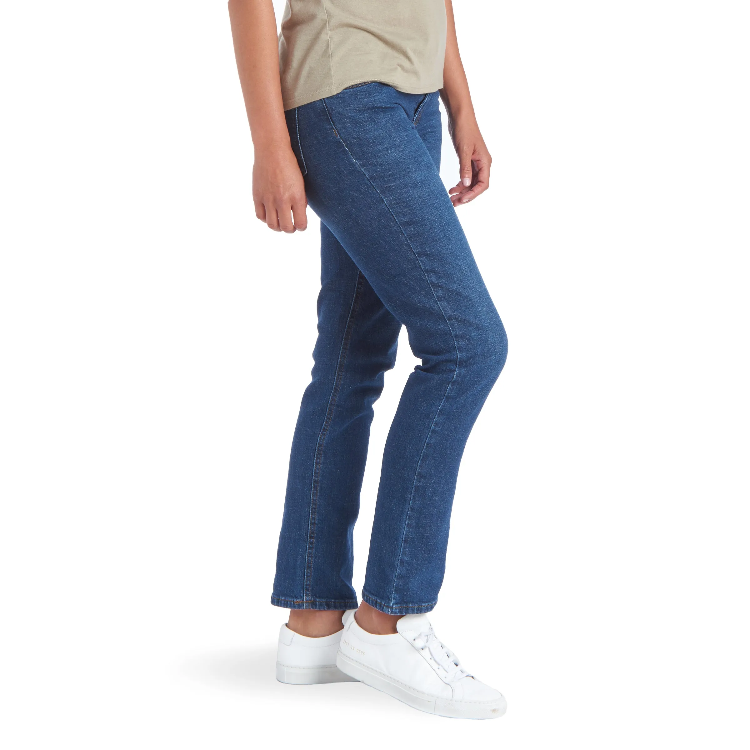 Mid Rise Slim Straight Charlton Jeans sold by Mott & Bow product image thumbnail 4