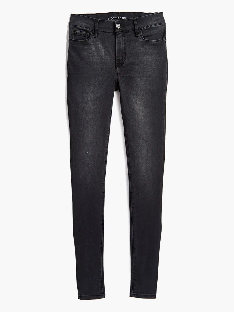 High Rise Skinny Orchard Jeans sold by Mott & Bow product image thumbnail 2