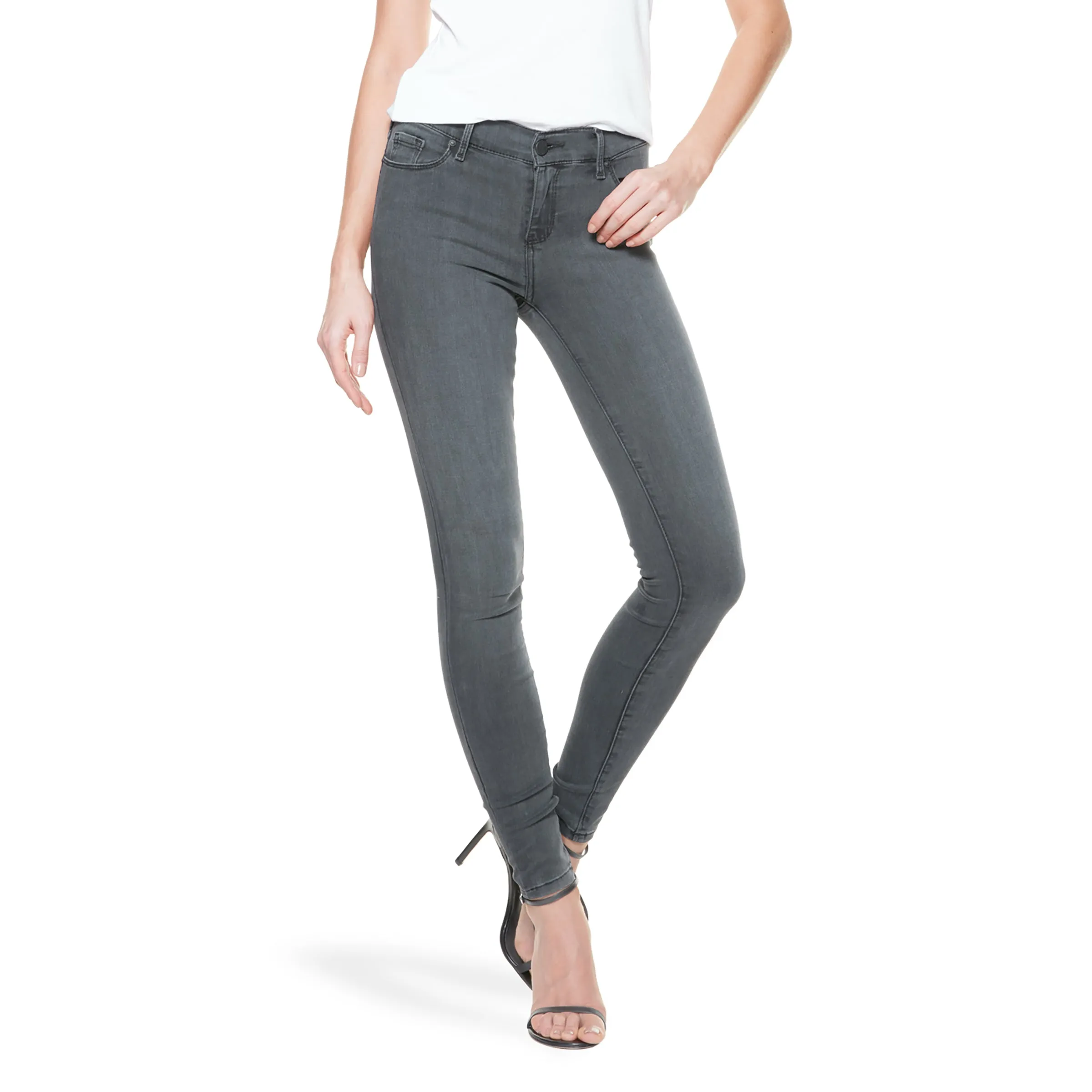 Mid Rise Skinny Orchard Jeans sold by Mott & Bow product image thumbnail 3