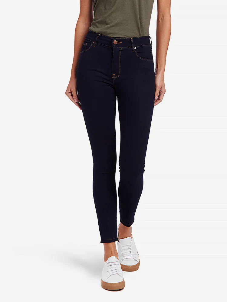 High Rise Skinny Ann Jeans sold by Mott & Bow