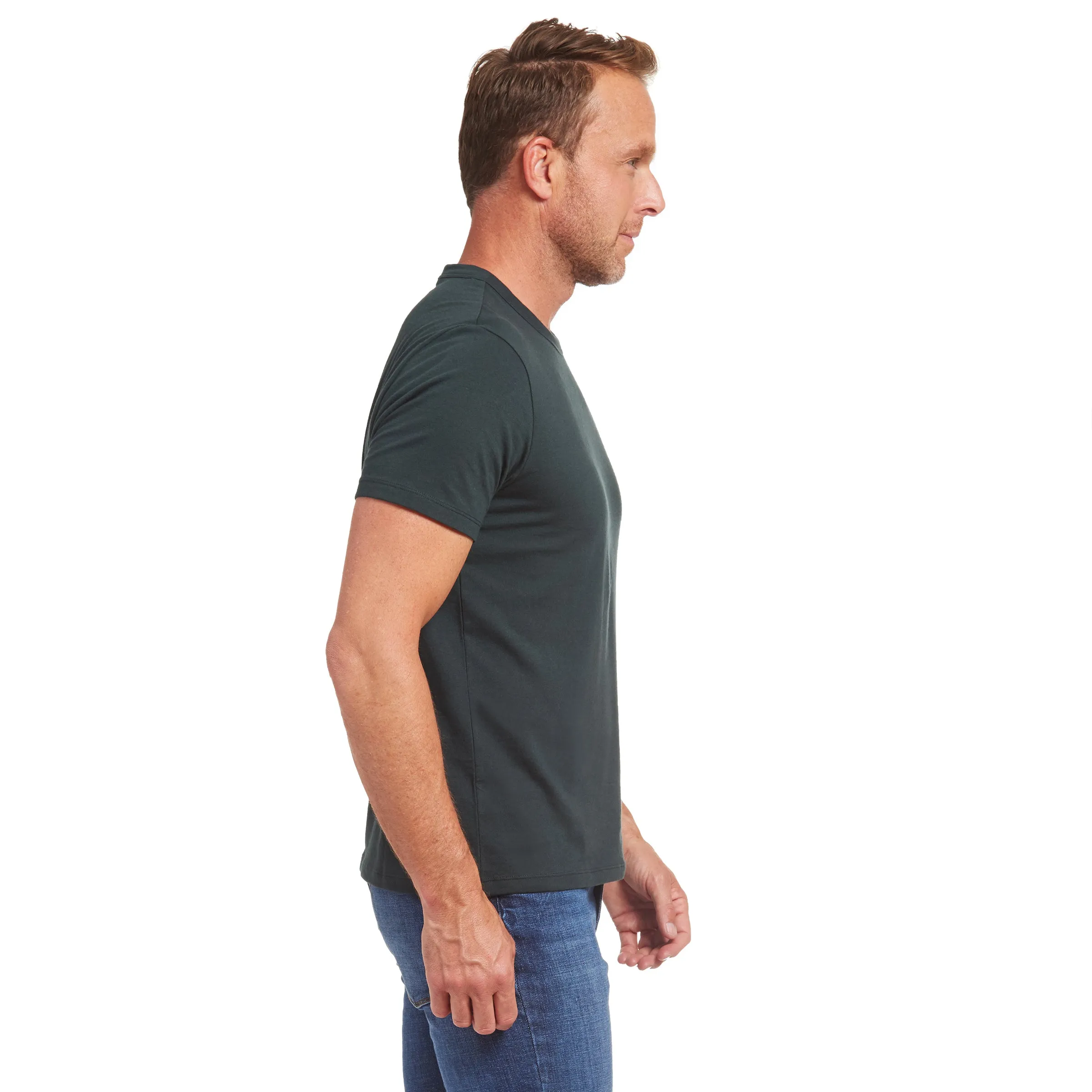 Classic Crew Driggs Tee sold by Mott & Bow product image thumbnail 5